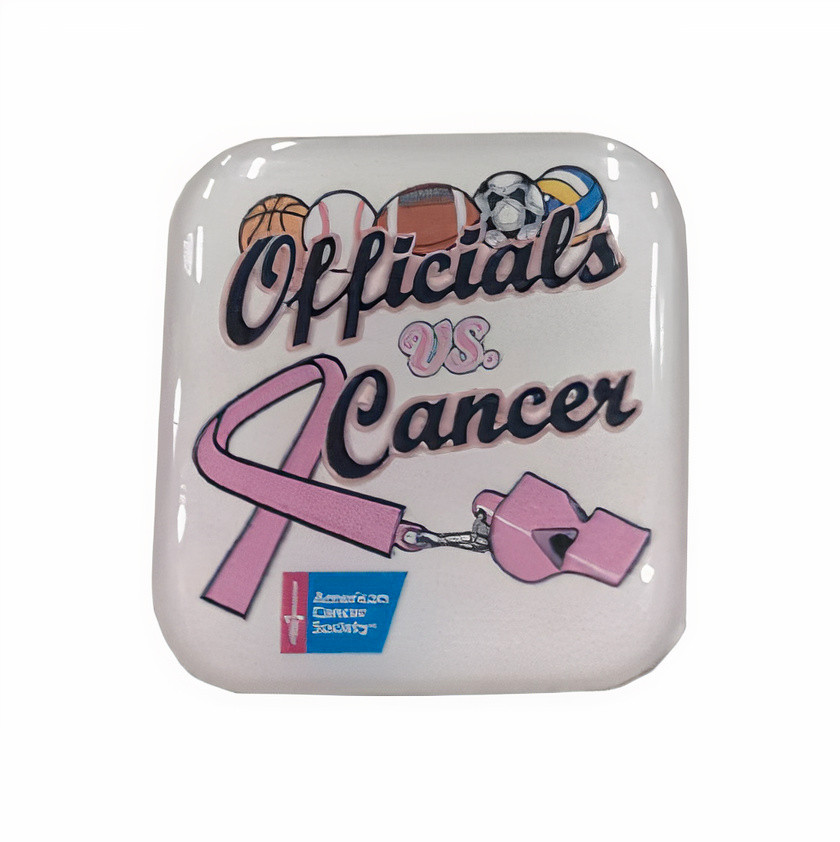 Limited Edition Officials vs Cancer Lapel Pin